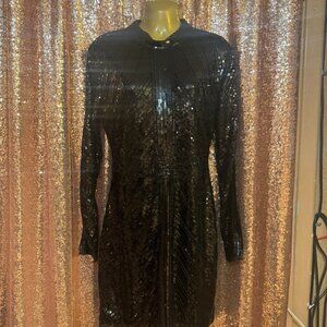 GB Black Sequin Dress - Teen or Tween